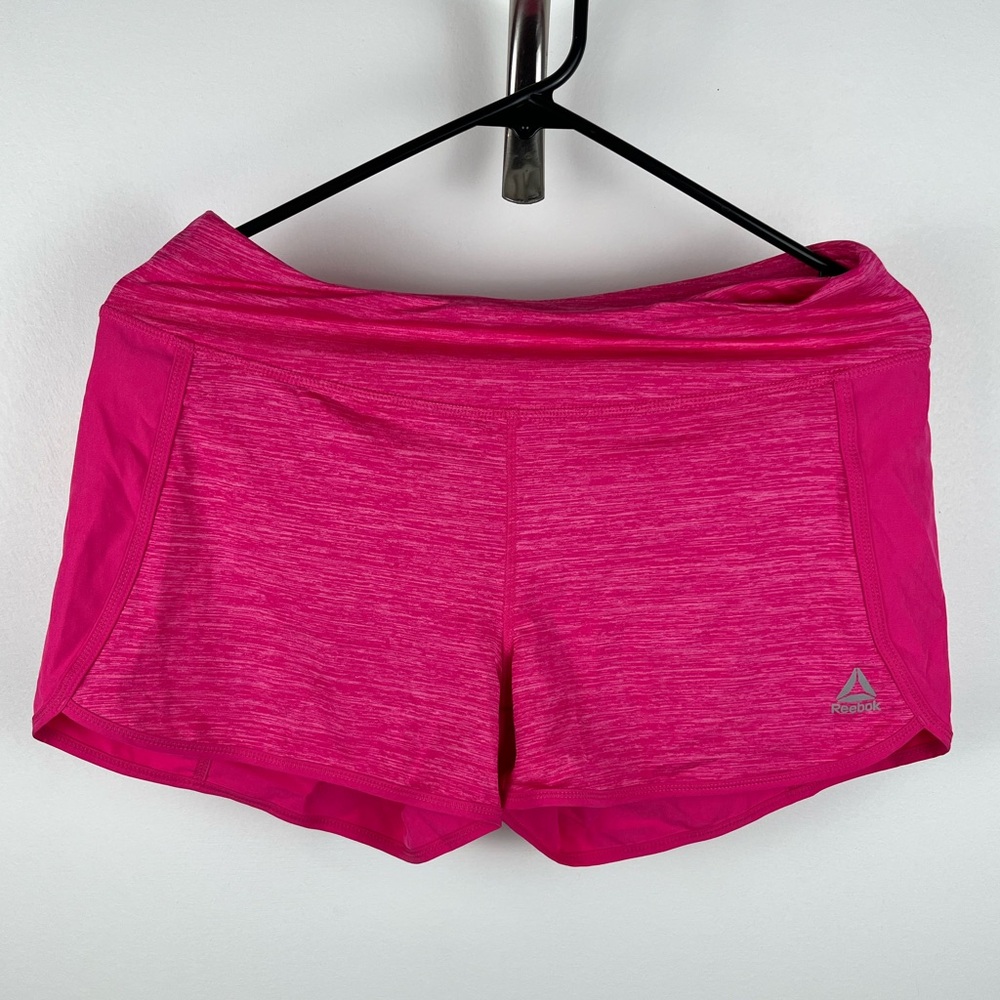 Reebok Women's Pink Athletic Running Workout Shorts - Size XS